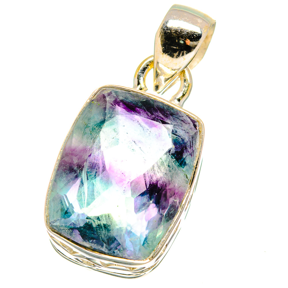 Fluorite Pendants handcrafted by Anasilvercos - PD15444