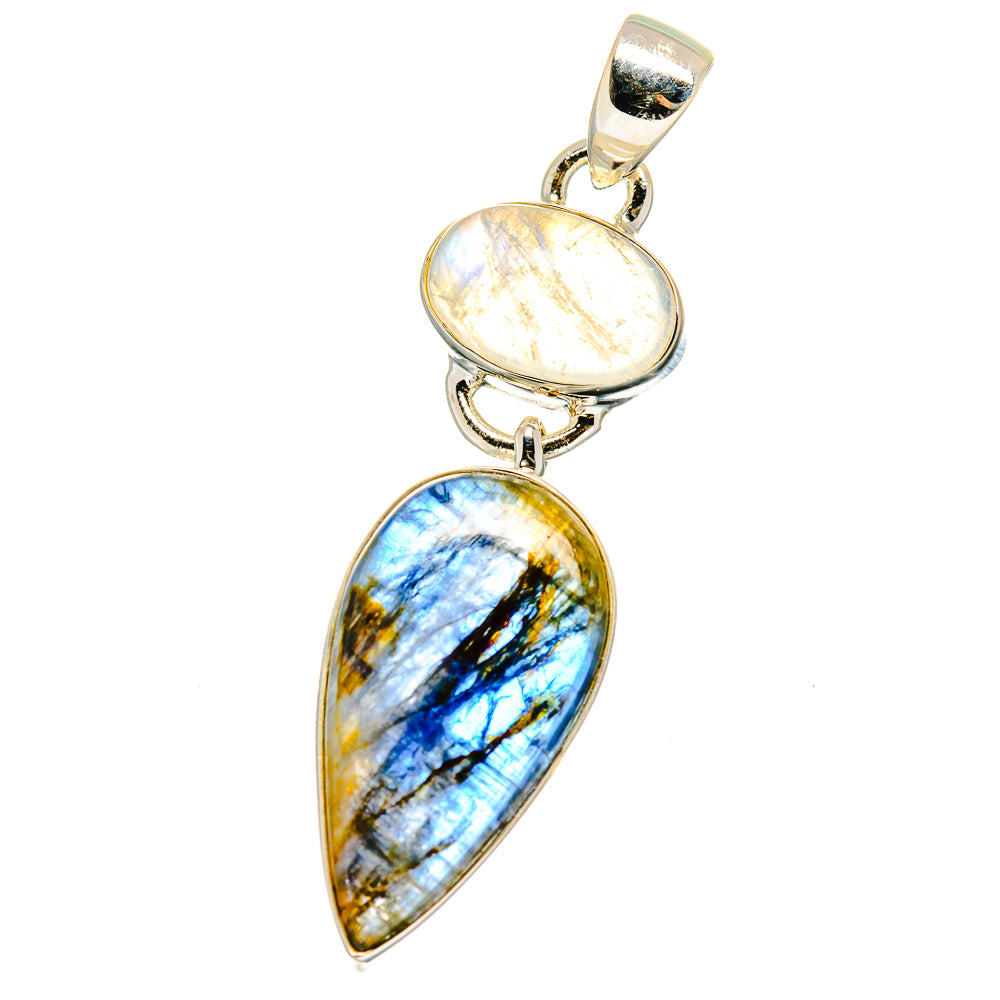 Kyanite Pendants handcrafted by Anasilvercos - PD15448
