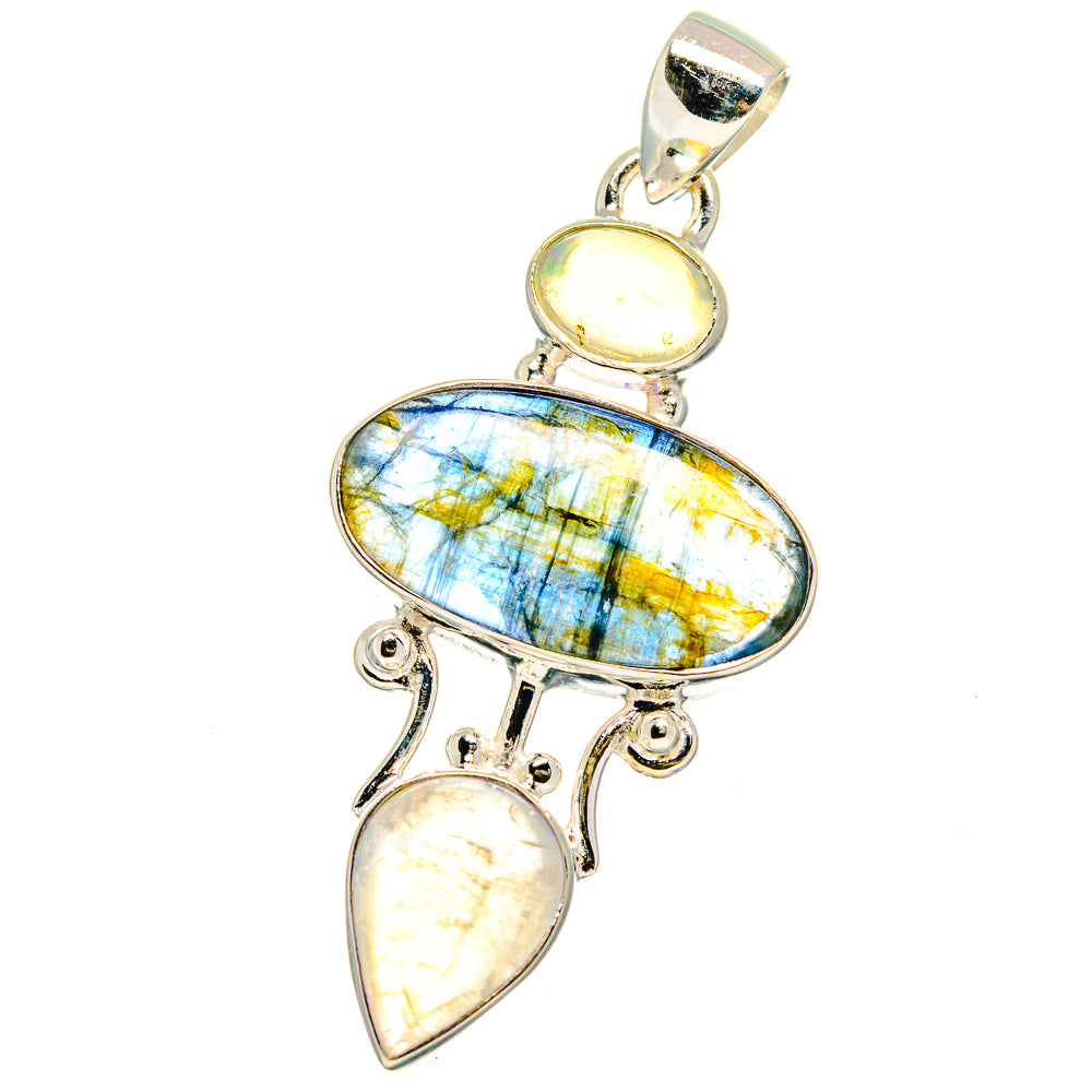 Kyanite Pendants handcrafted by Anasilvercos - PD15451