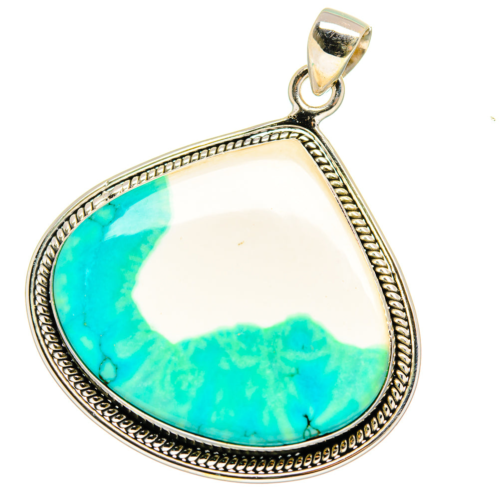 Howlite Pendants handcrafted by Anasilvercos - PD15477