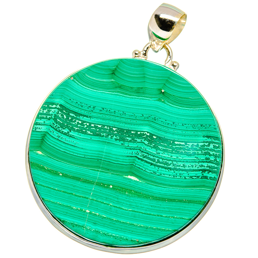 Malachite Pendants handcrafted by Anasilvercos - PD15482