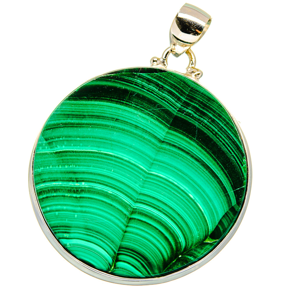 Malachite Pendants handcrafted by Anasilvercos - PD15485