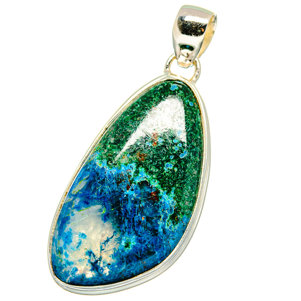 Chrysocolla Pendants handcrafted by Anasilvercos - PD15538