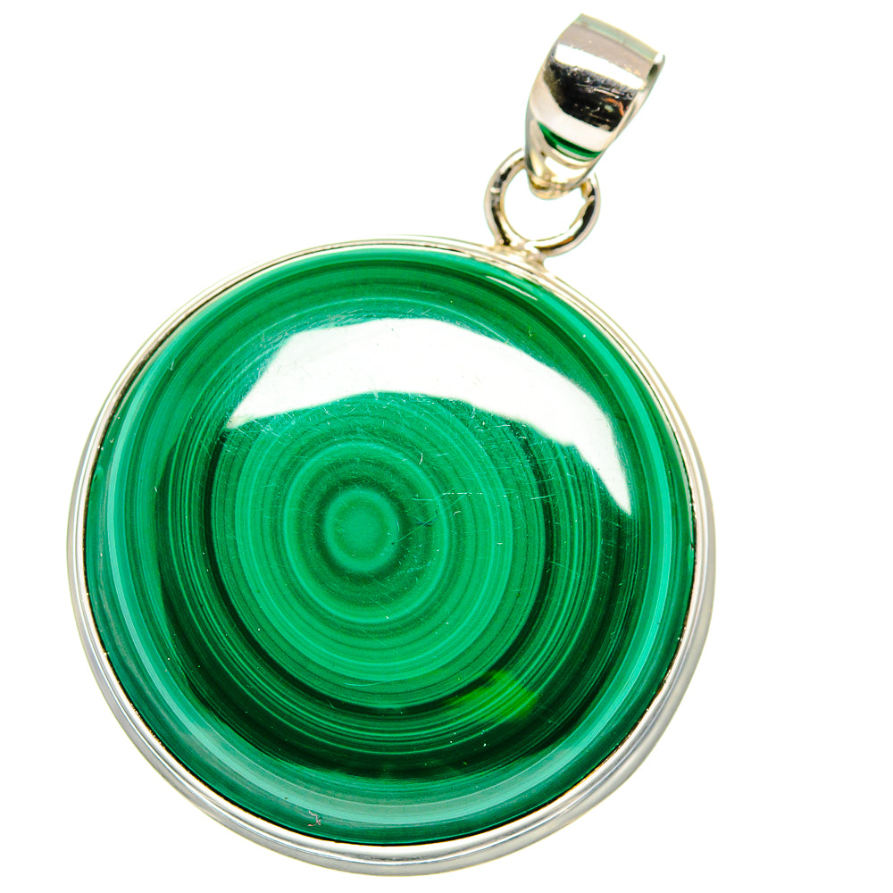 Malachite Pendants handcrafted by Anasilvercos - PD15540