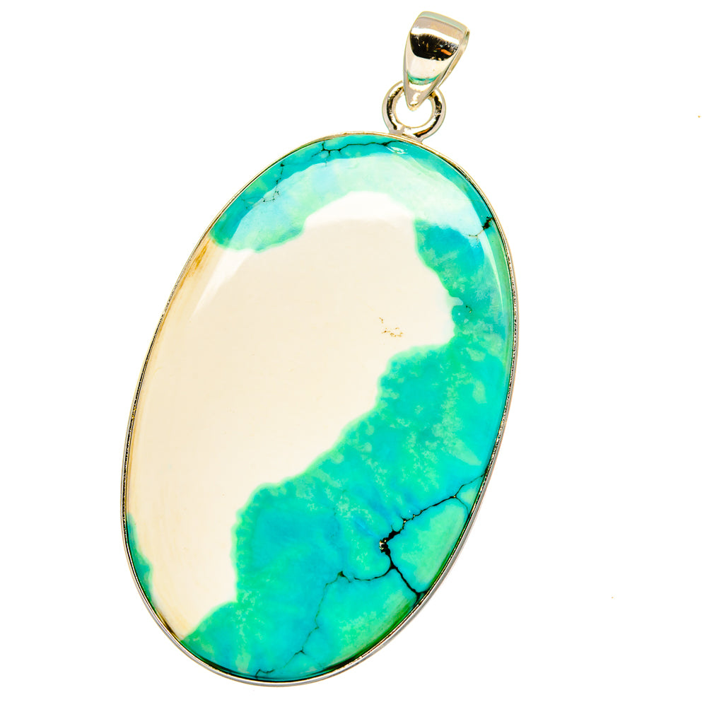 Blue Howlite Pendants handcrafted by Anasilvercos - PD15547