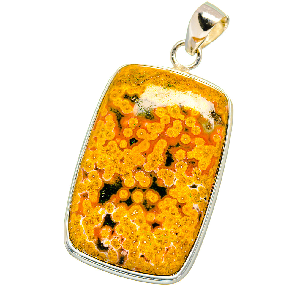 Ocean Jasper Pendants handcrafted by Anasilvercos - PD15572