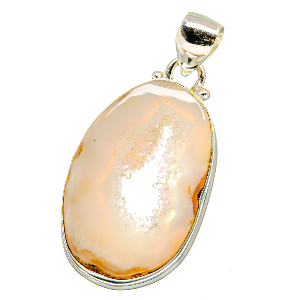 Geode Slice Pendants handcrafted by Anasilvercos - PD15594