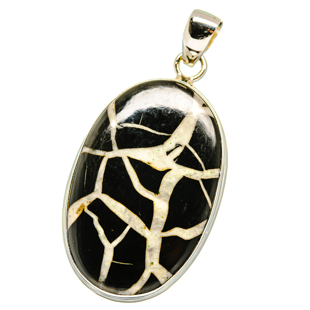 Septarian Geode Pendants handcrafted by Anasilvercos - PD15595
