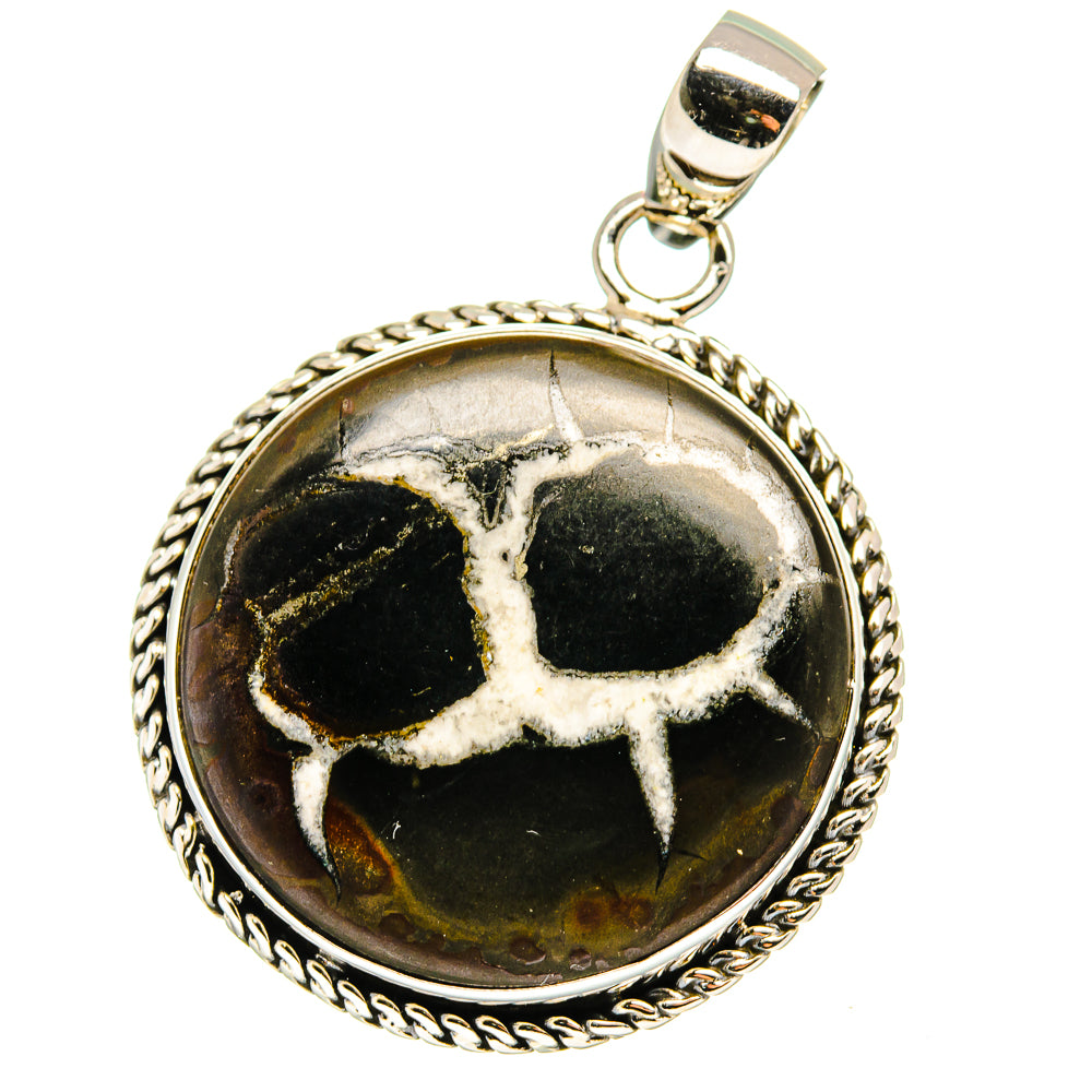 Septarian Geode Pendants handcrafted by Anasilvercos - PD15596