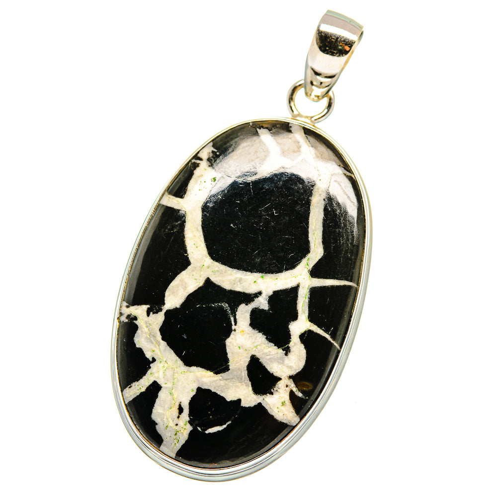 Septarian Geode Pendants handcrafted by Anasilvercos - PD15597