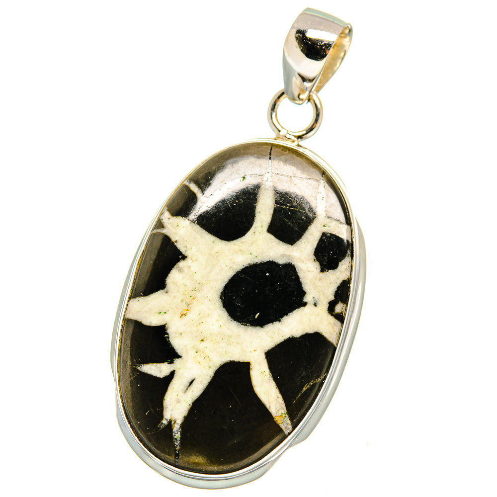 Septarian Geode Pendants handcrafted by Anasilvercos - PD15599