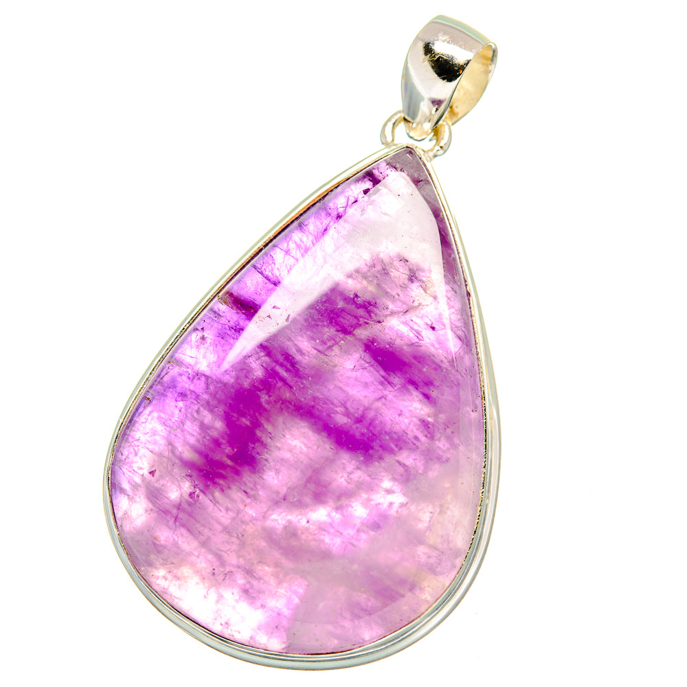 Chevron Amethyst Pendants handcrafted by Anasilvercos - PD15607