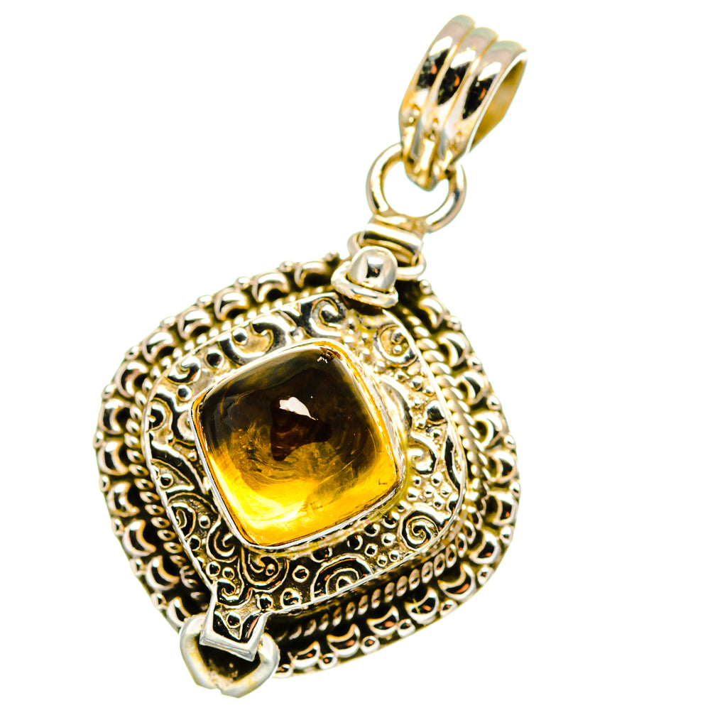 Citrine Pendants handcrafted by Anasilvercos - PD15619