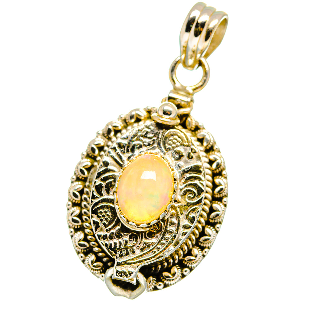 Ethiopian Opal Pendants handcrafted by Anasilvercos - PD15625
