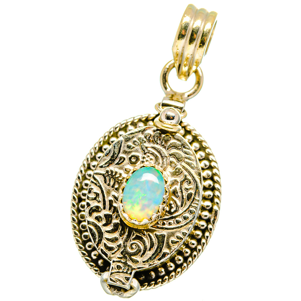 Ethiopian Opal Pendants handcrafted by Anasilvercos - PD15627