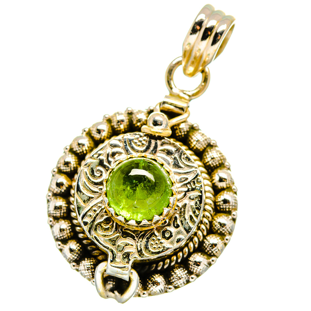 Peridot Pendants handcrafted by Anasilvercos - PD15634