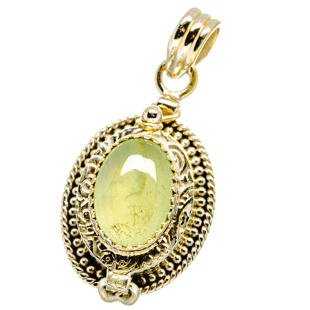 Prehnite Pendants handcrafted by Anasilvercos - PD15638