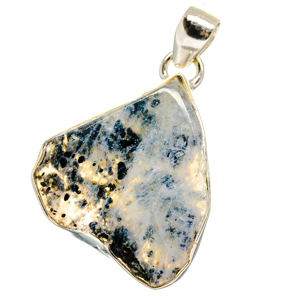 Rainbow Moonstone Pendants handcrafted by Anasilvercos - PD15652