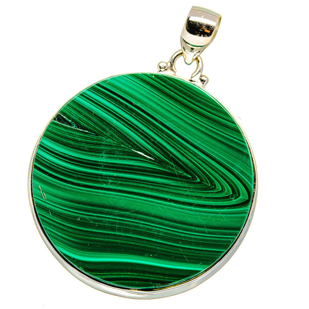 Malachite Pendants handcrafted by Anasilvercos - PD15680