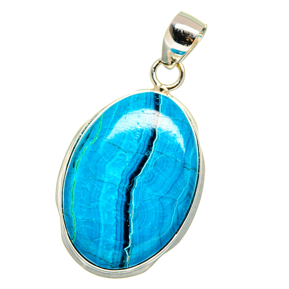 Chrysocolla Pendants handcrafted by Anasilvercos - PD15683