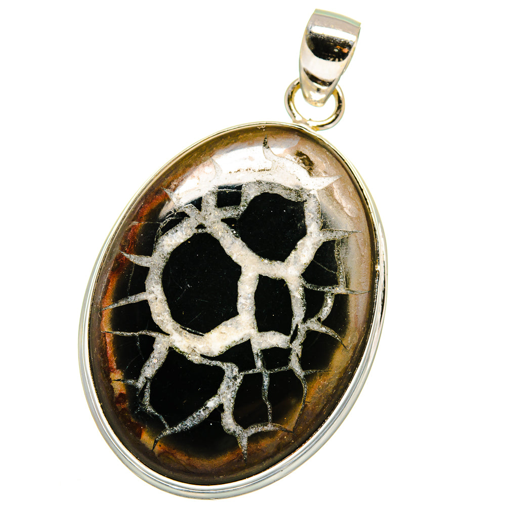 Septarian Geode Pendants handcrafted by Anasilvercos - PD15693