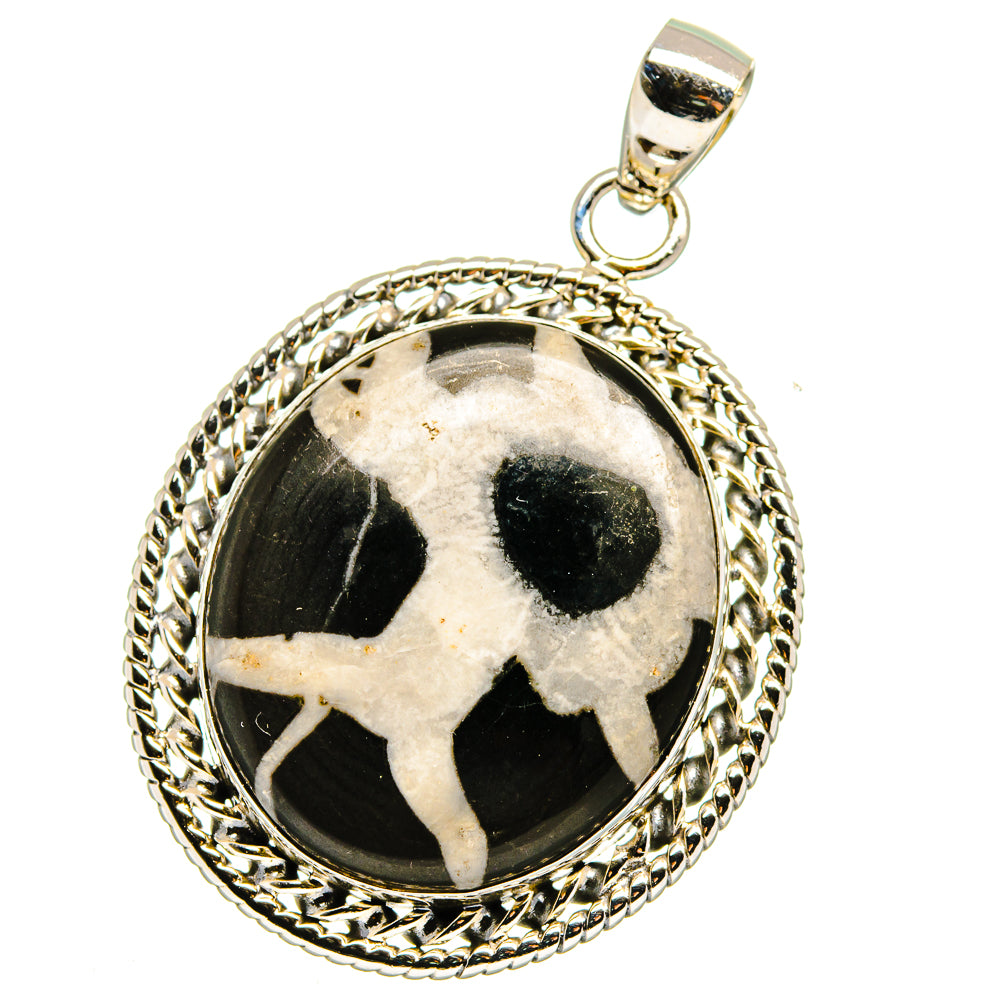 Septarian Geode Pendants handcrafted by Anasilvercos - PD15695