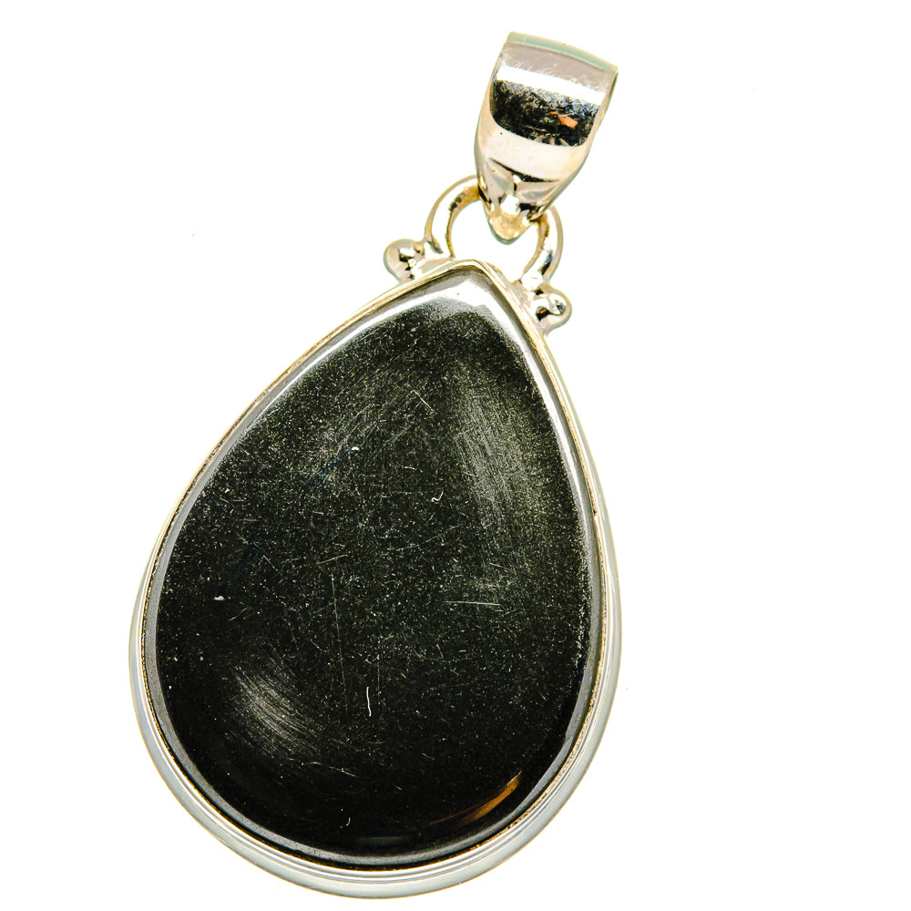 Black Onyx Pendants handcrafted by Anasilvercos - PD15702