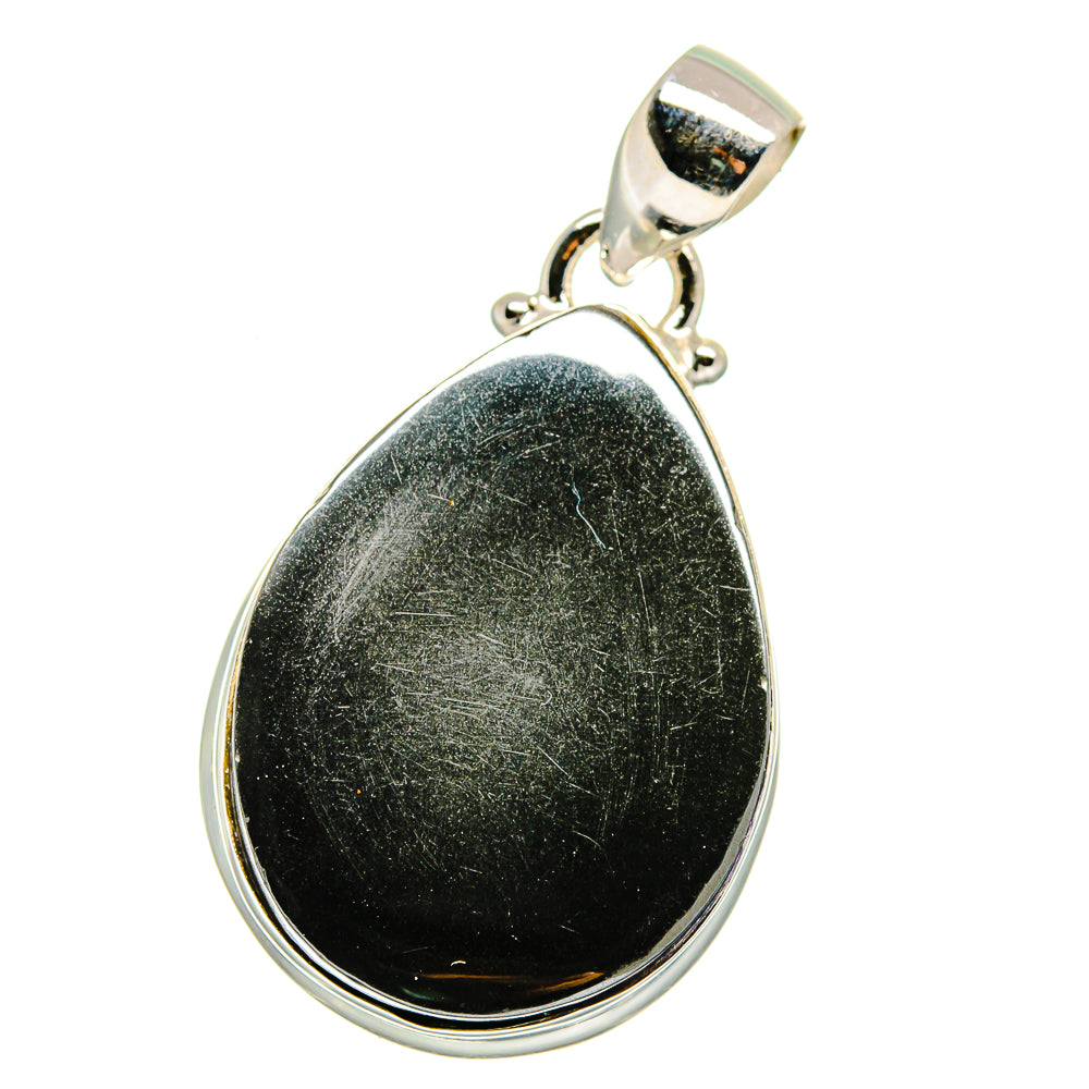 Black Onyx Pendants handcrafted by Anasilvercos - PD15703
