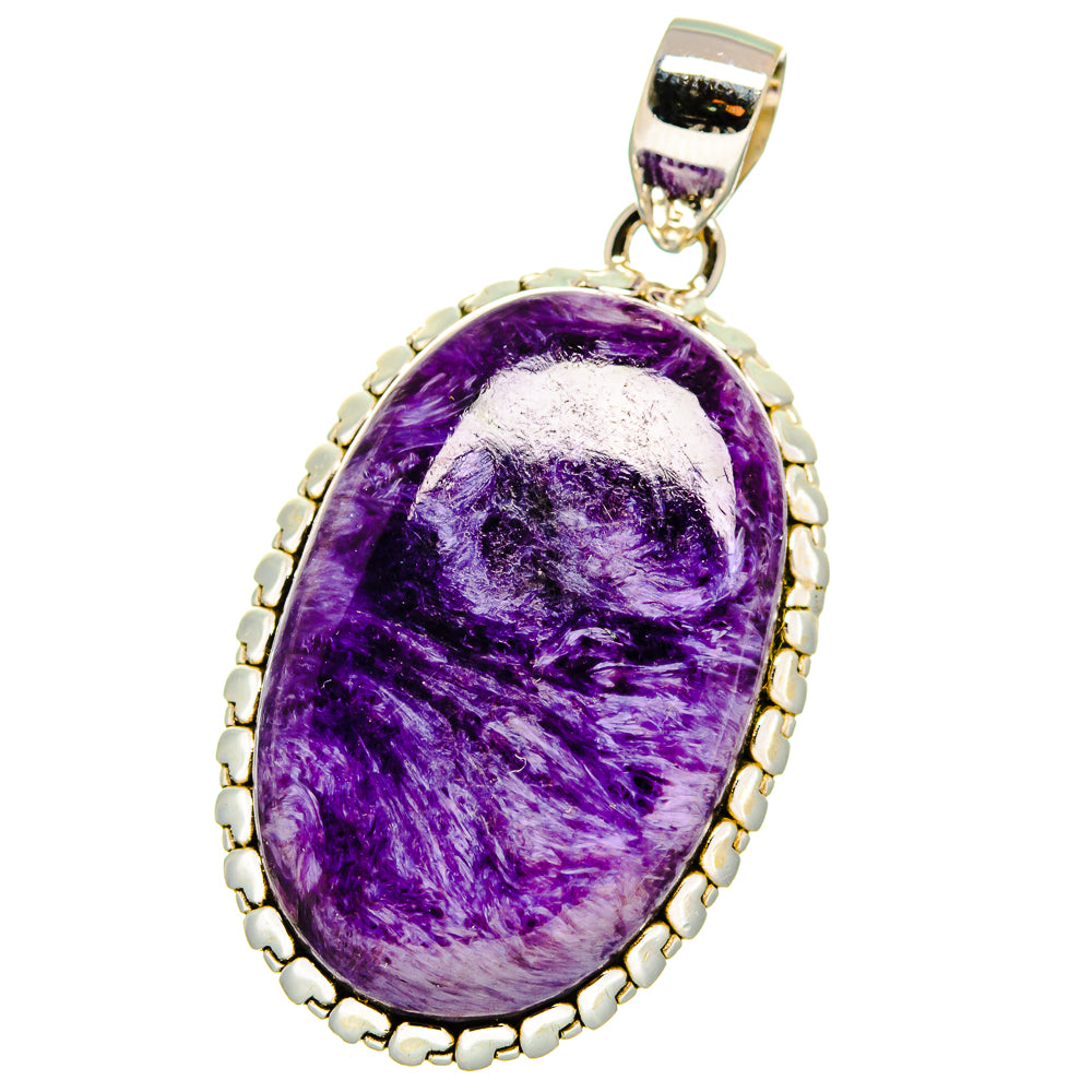 Charoite Pendants handcrafted by Anasilvercos - PD15705