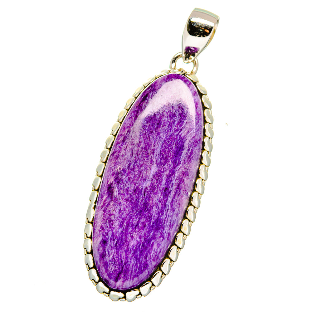 Charoite Pendants handcrafted by Anasilvercos - PD15708