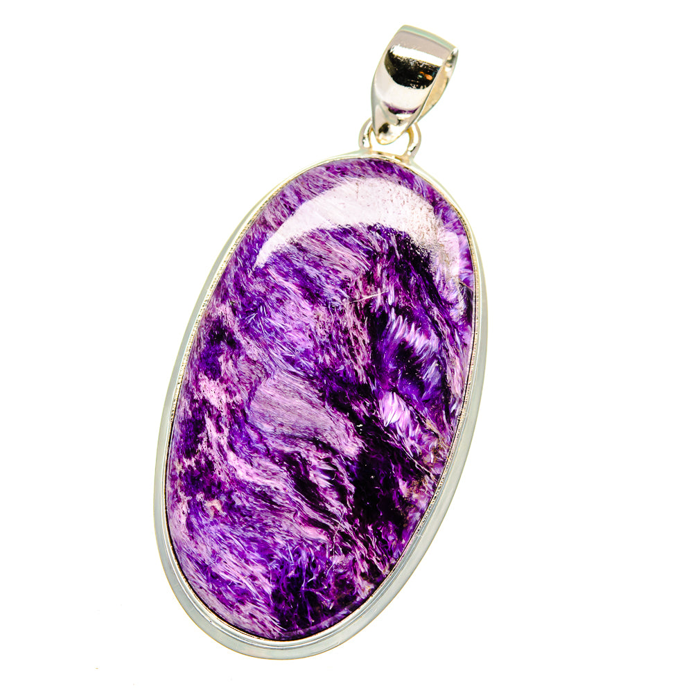 Charoite Pendants handcrafted by Anasilvercos - PD15710