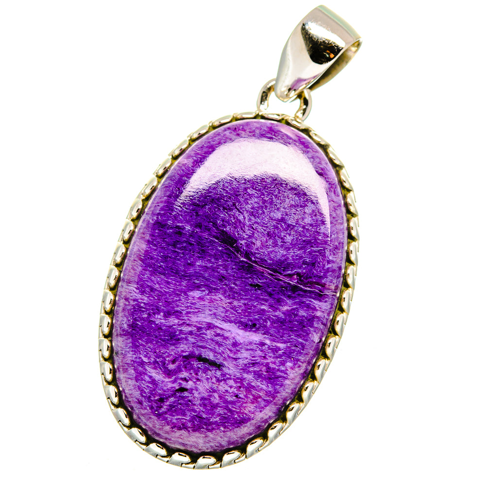 Charoite Pendants handcrafted by Anasilvercos - PD15715