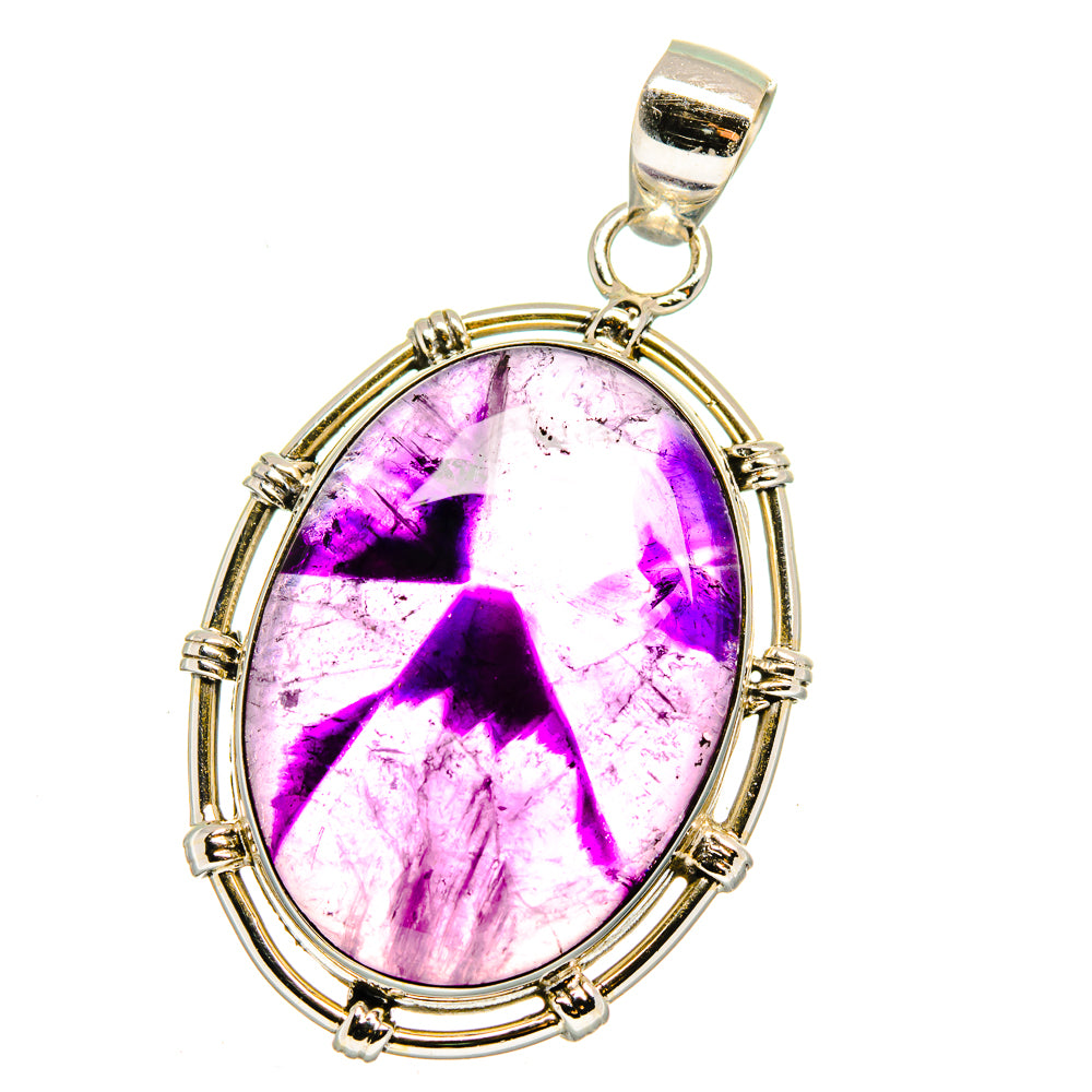 Star Amethyst Pendants handcrafted by Anasilvercos - PD15716