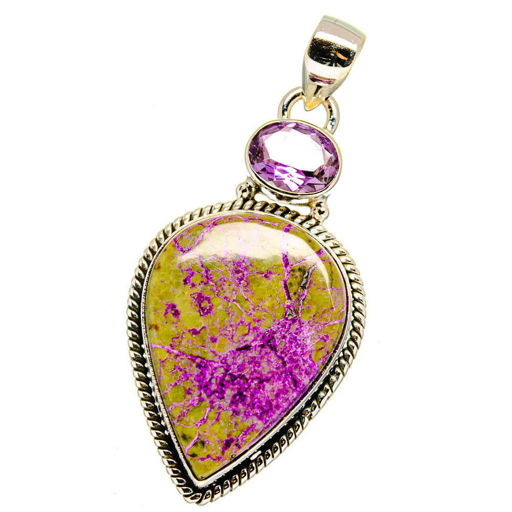 Stichtite Pendants handcrafted by Anasilvercos - PD15718