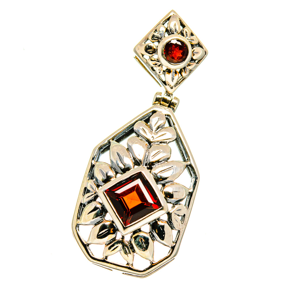 Garnet Pendants handcrafted by Anasilvercos - PD15730