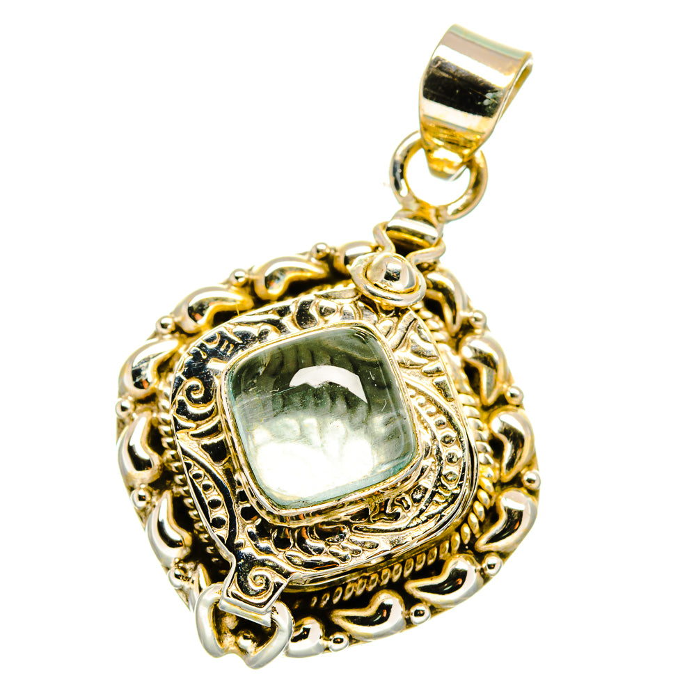 Aquamarine Pendants handcrafted by Anasilvercos - PD15772
