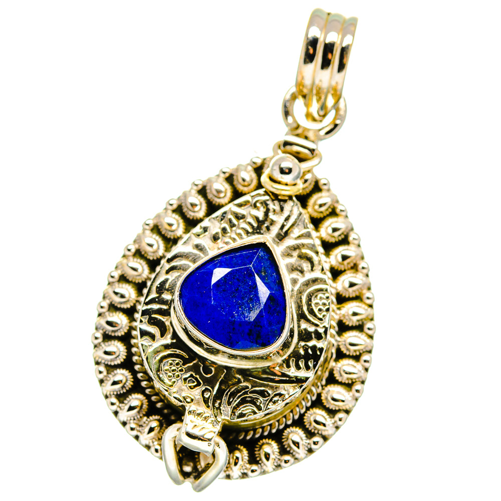 Lapis Lazuli Pendants handcrafted by Anasilvercos - PD15782