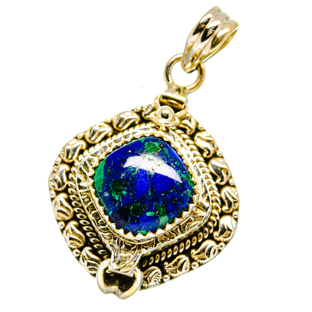 Azurite Pendants handcrafted by Anasilvercos - PD15789