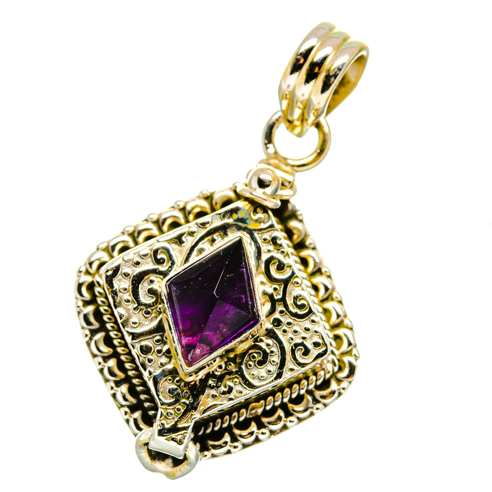Amethyst Pendants handcrafted by Anasilvercos - PD15802