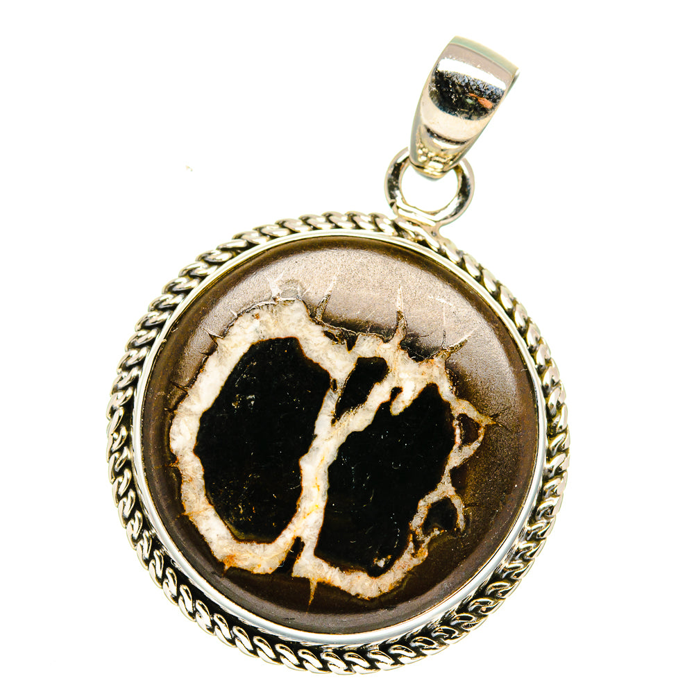 Septarian Geode Pendants handcrafted by Anasilvercos - PD15831