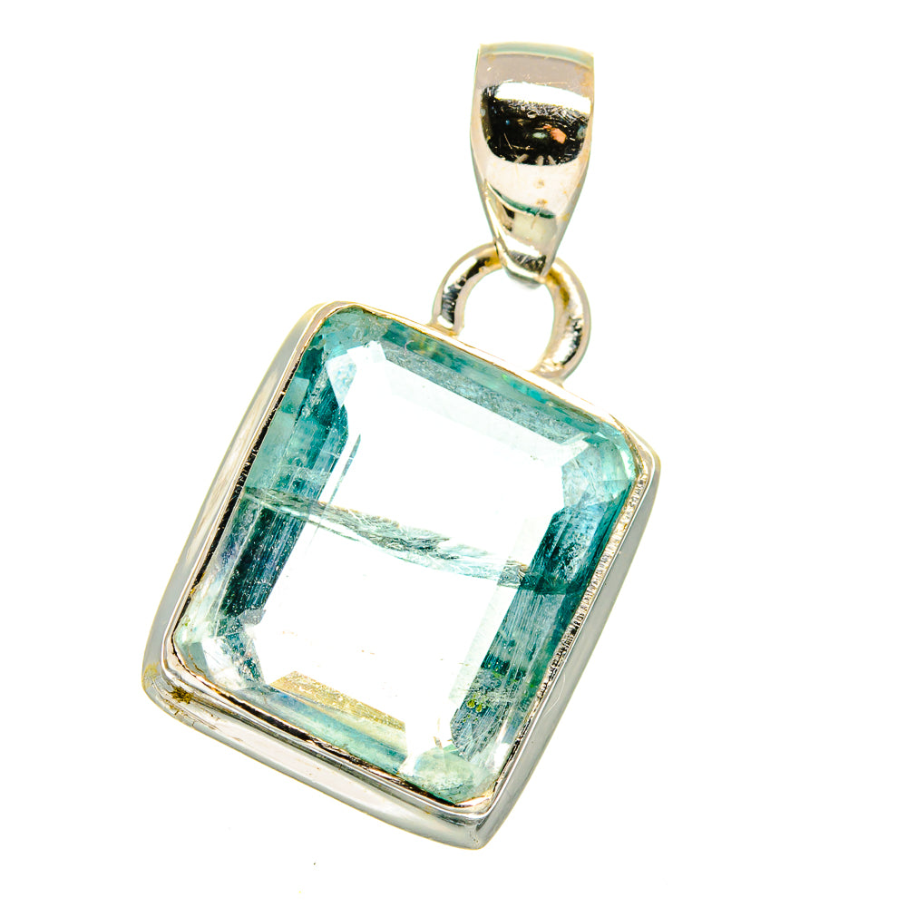 Green Fluorite Pendants handcrafted by Anasilvercos - PD15837