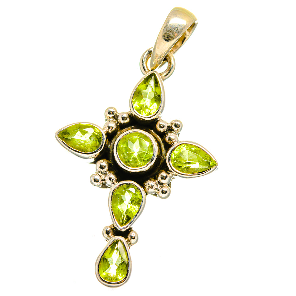 Peridot Pendants handcrafted by Anasilvercos - PD15839