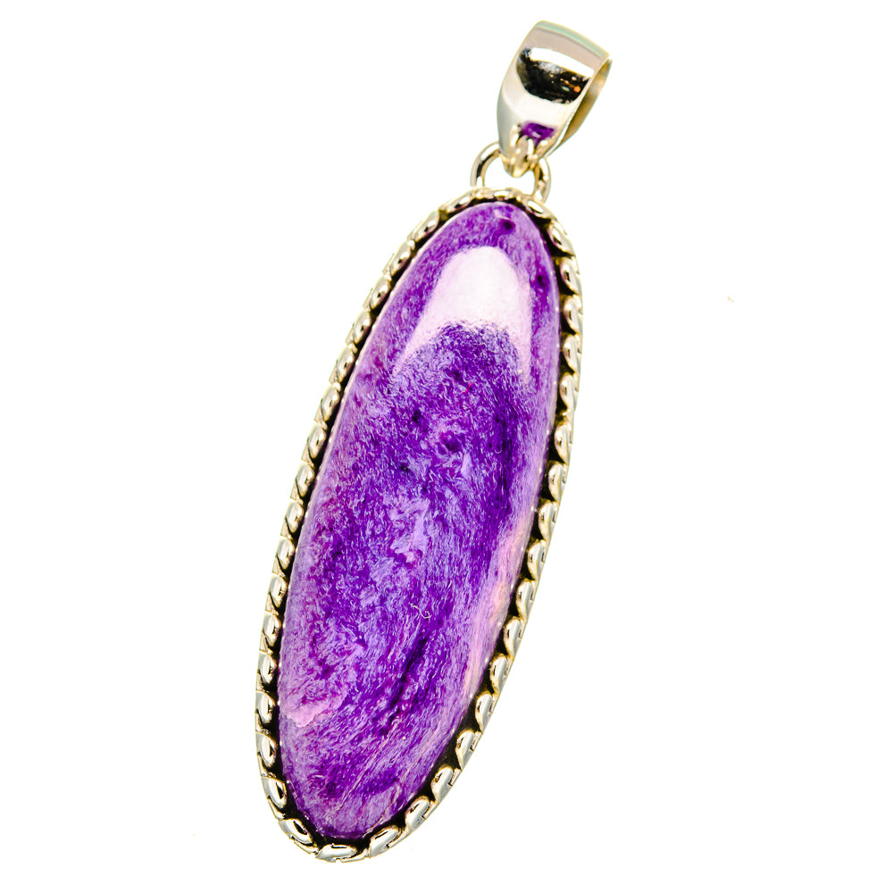 Charoite Pendants handcrafted by Anasilvercos - PD15843