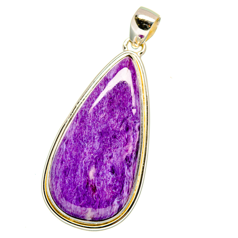 Charoite Pendants handcrafted by Anasilvercos - PD15856