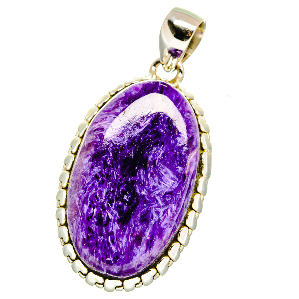 Charoite Pendants handcrafted by Anasilvercos - PD15857