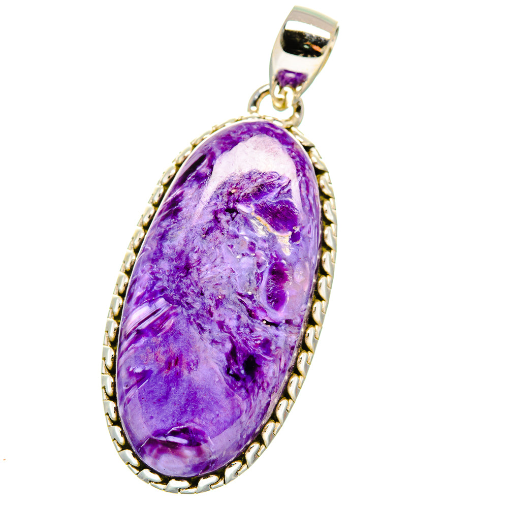 Charoite Pendants handcrafted by Anasilvercos - PD15954