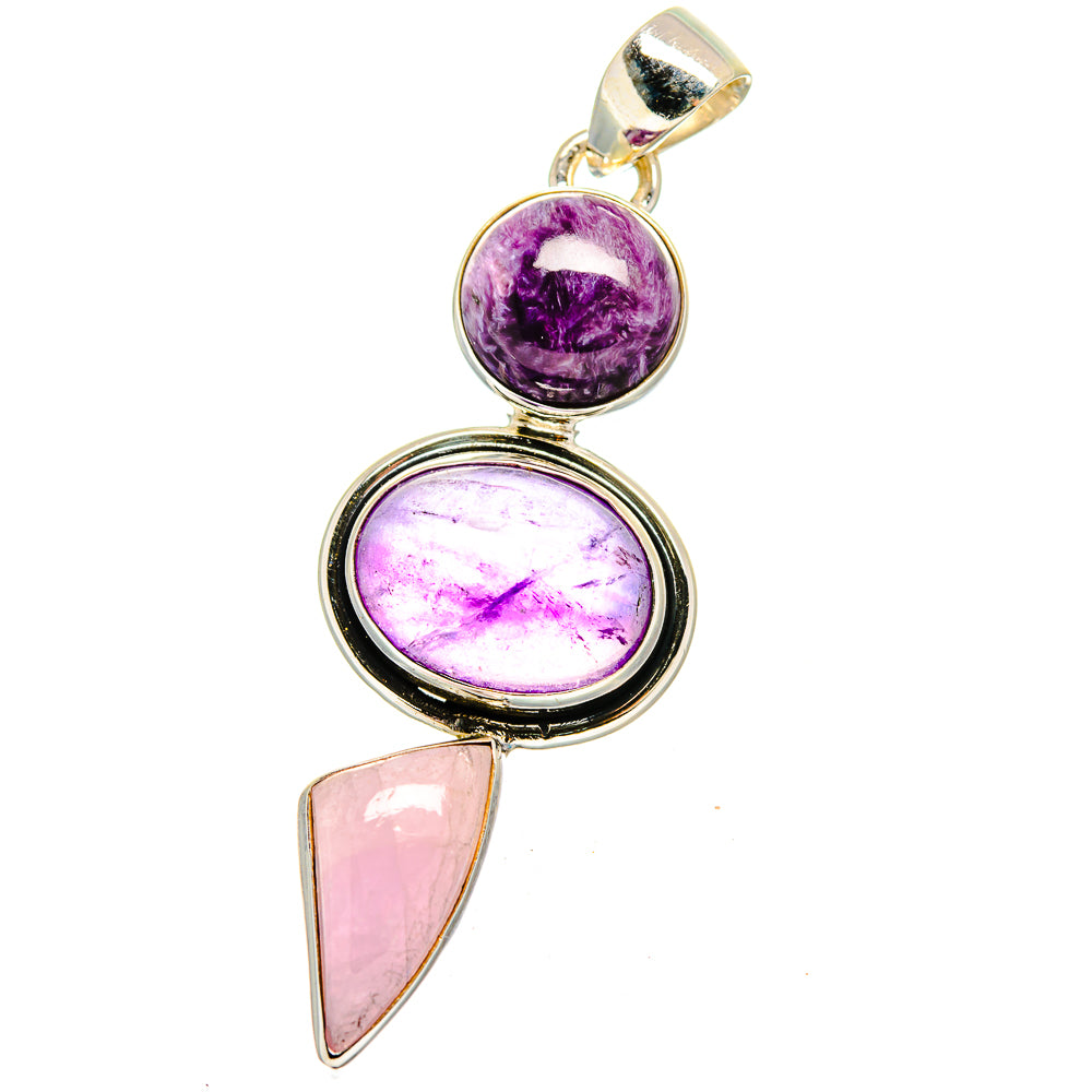 Amethyst Pendants handcrafted by Anasilvercos - PD15960