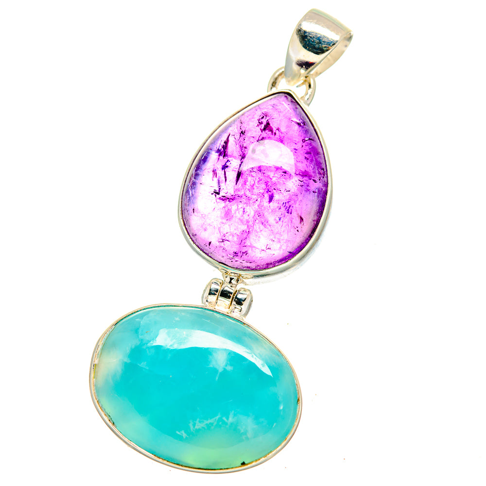 Larimar Pendants handcrafted by Anasilvercos - PD15963