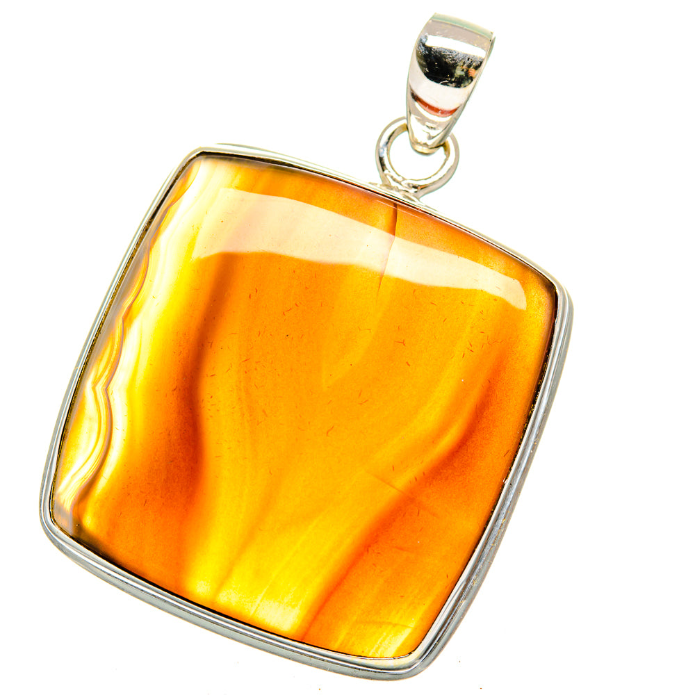 Botswana Agate Pendants handcrafted by Anasilvercos - PD15966