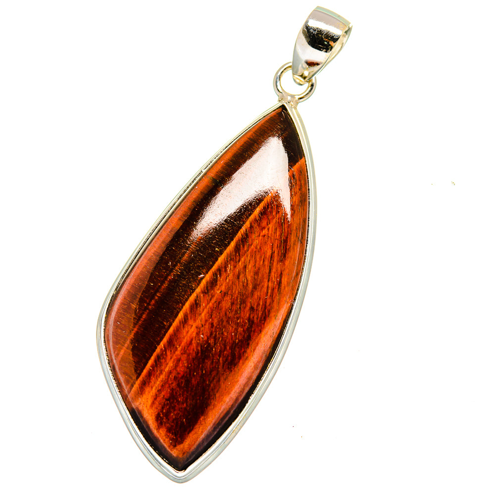 Red Tiger Eye Pendants handcrafted by Anasilvercos - PD15967